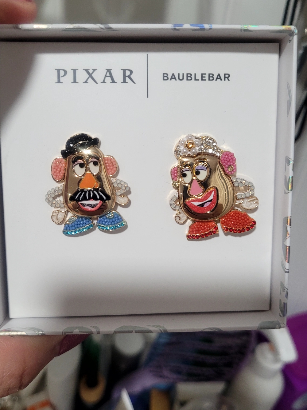 BaubleBar Pixar Star Icon Stud Earrings - Multicolor